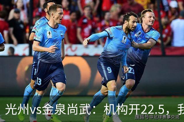 光州vs金泉尚武：机构开2/2.5，我为什么认为应该是2.5